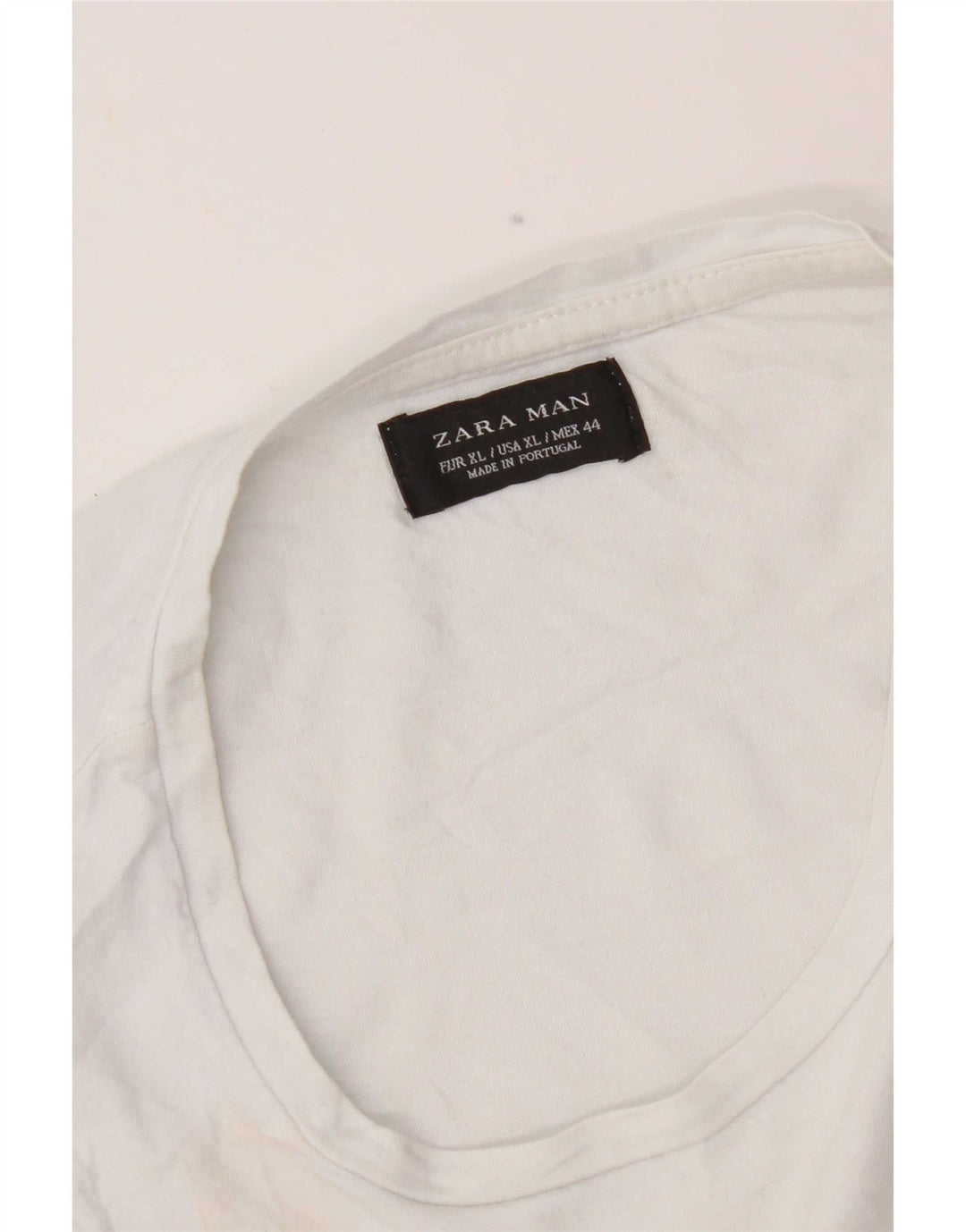 Zara Herren T-Shirt Top XL Grau Colourblock