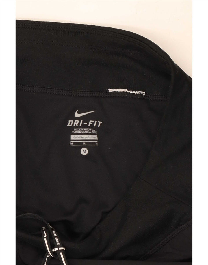 Nike Damen Dri Fit Sport Shorts UK 14 Medium Schwarz