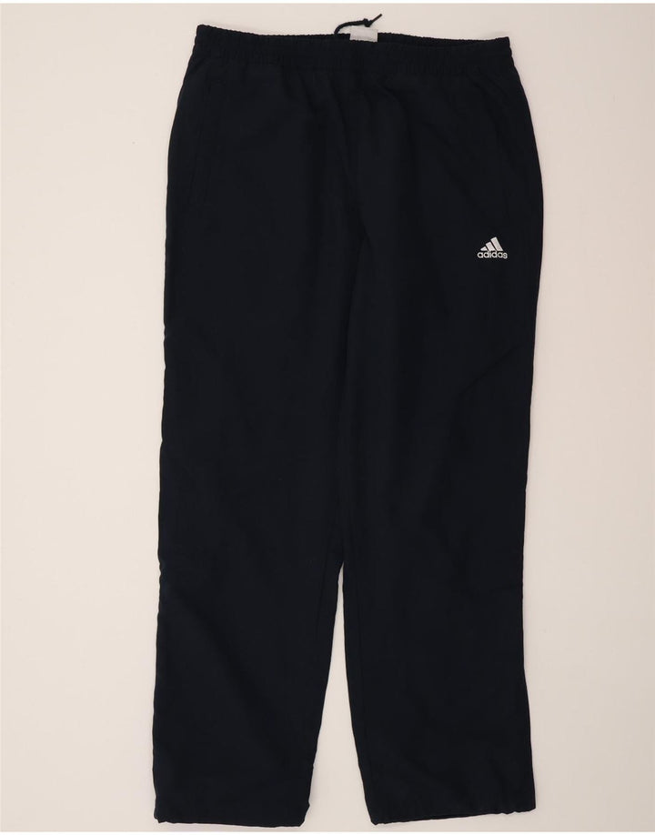 Adidas Herren-Trainingsanzug, UK, Größe 42/44, groß, marineblau, Polyester
