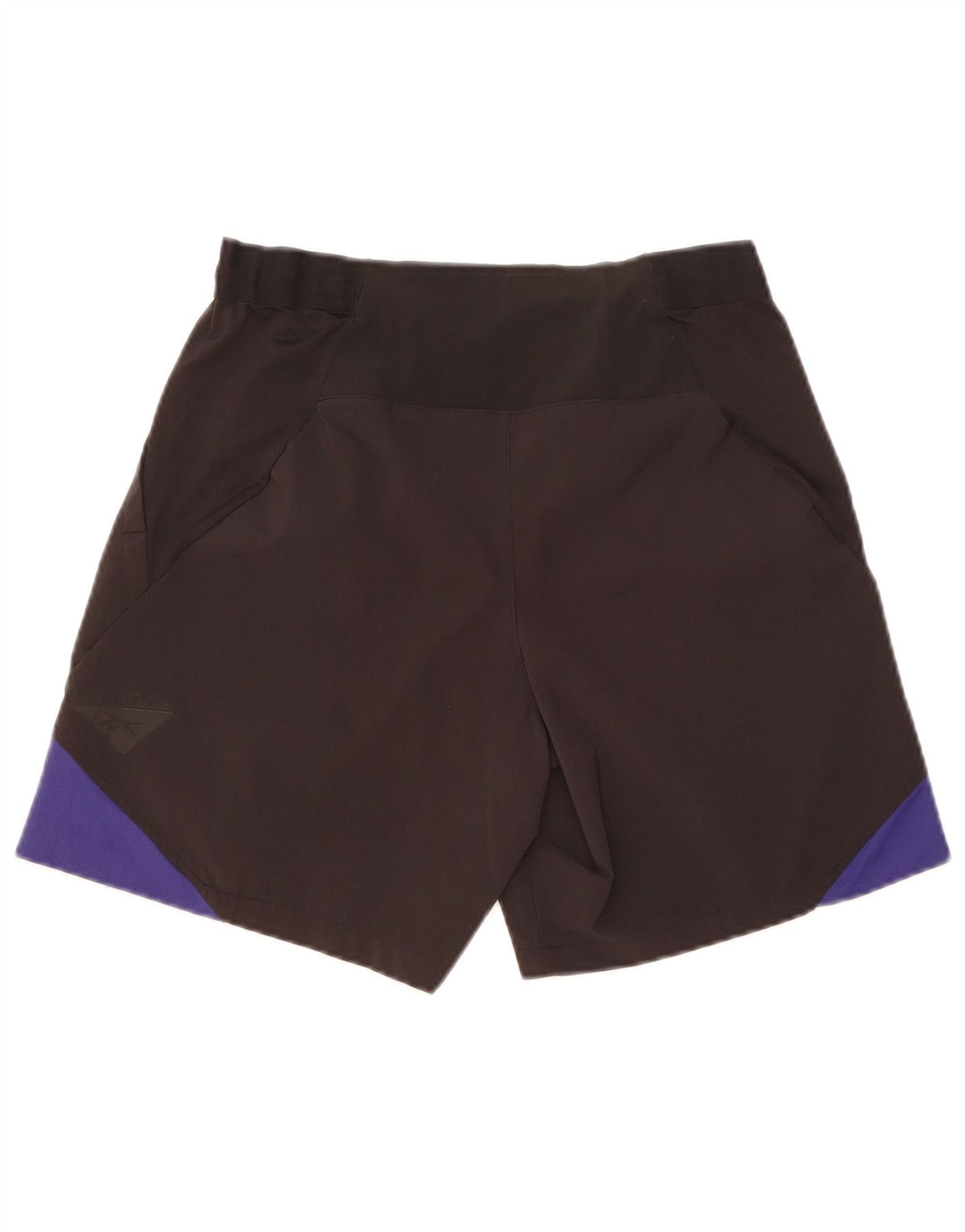 Reebok Herren-Sportshorts, Größe S, Schwarz, Colourblock-Polyester