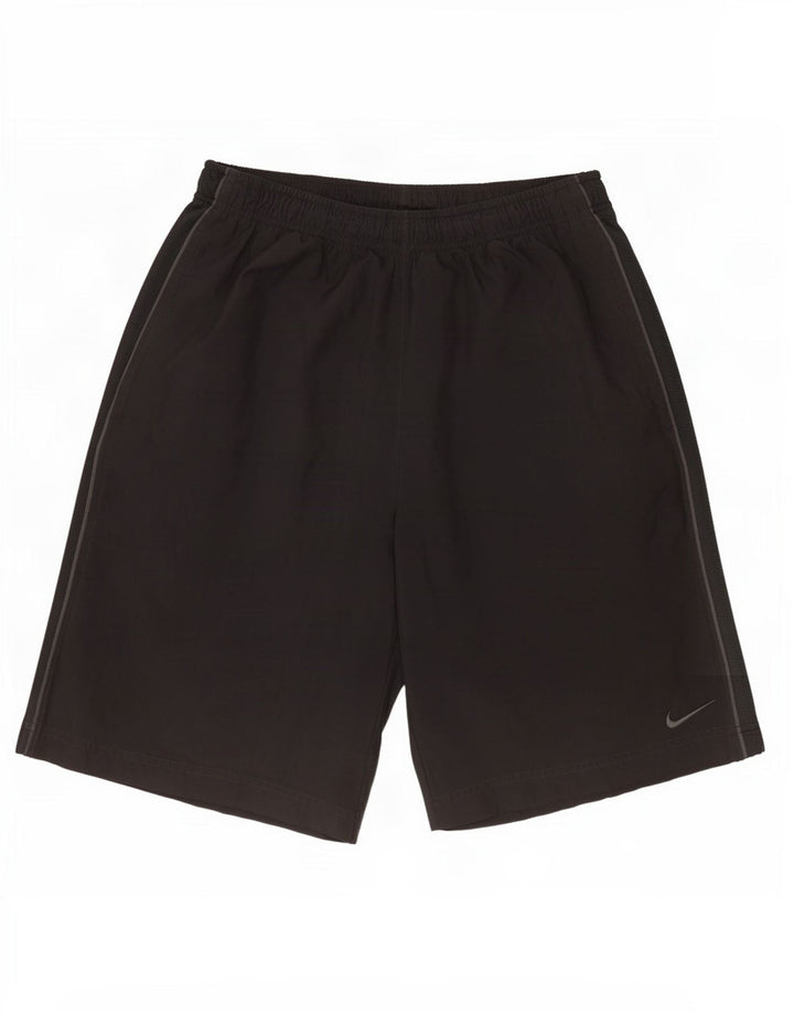 Nike Herren Dri Fit Sportshorts, groß, aus schwarzem Polyester