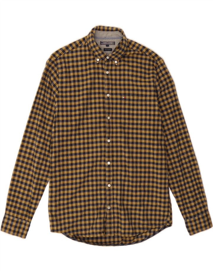 Mens Flannel Shirt Large Vintage Tommy Hilfiger and Second-Hand Tommy Hilfiger from Messina Hembry 