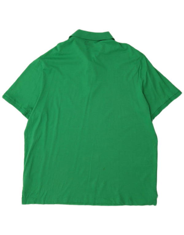 Polo Ralph Lauren Herren-Poloshirt mit klassischer Passform, 2XL, grüne Baumwolle