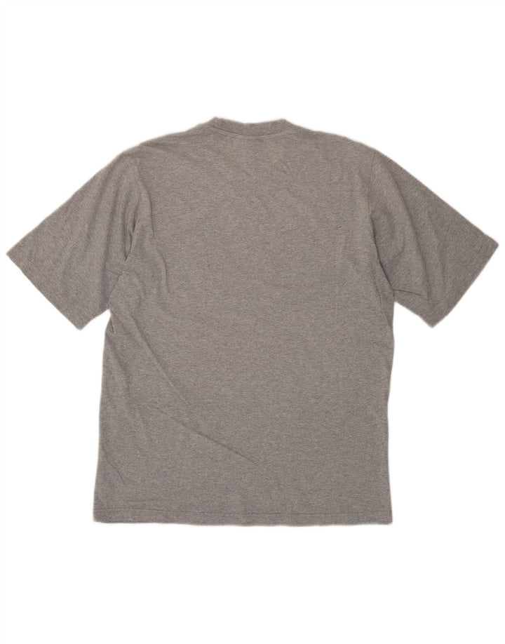 ADIDAS Herren Grafik T-Shirt Top Small Grau Baumwolle