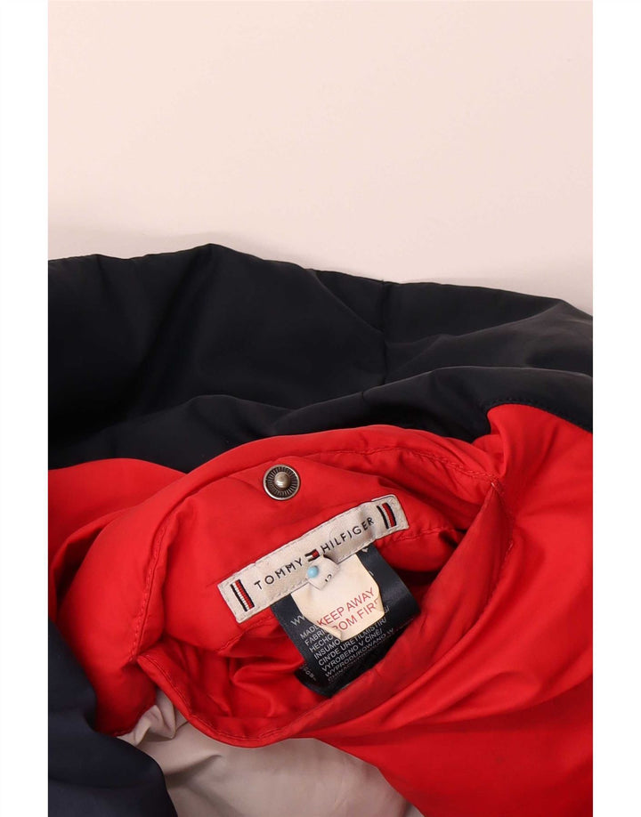Tommy Hilfiger Wattierte Jacke mit Kapuze für Jungen, 11–12 Jahre, mehrfarbig
