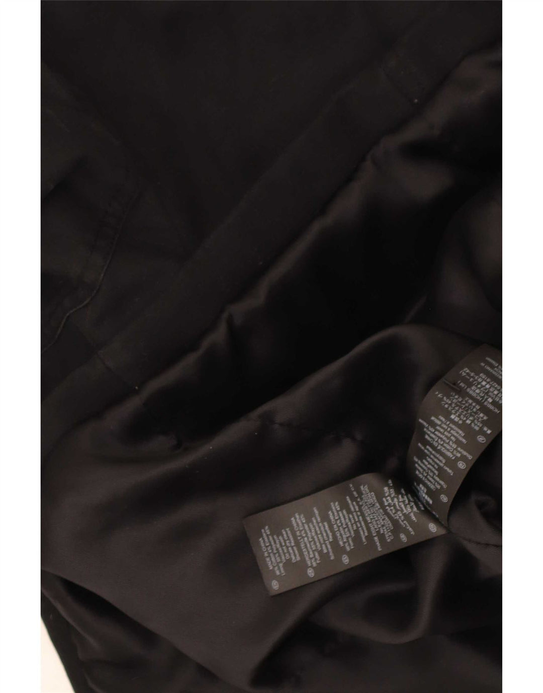 Hobbs Damen Trenchcoat UK 12 Mittelschwarze Baumwolle