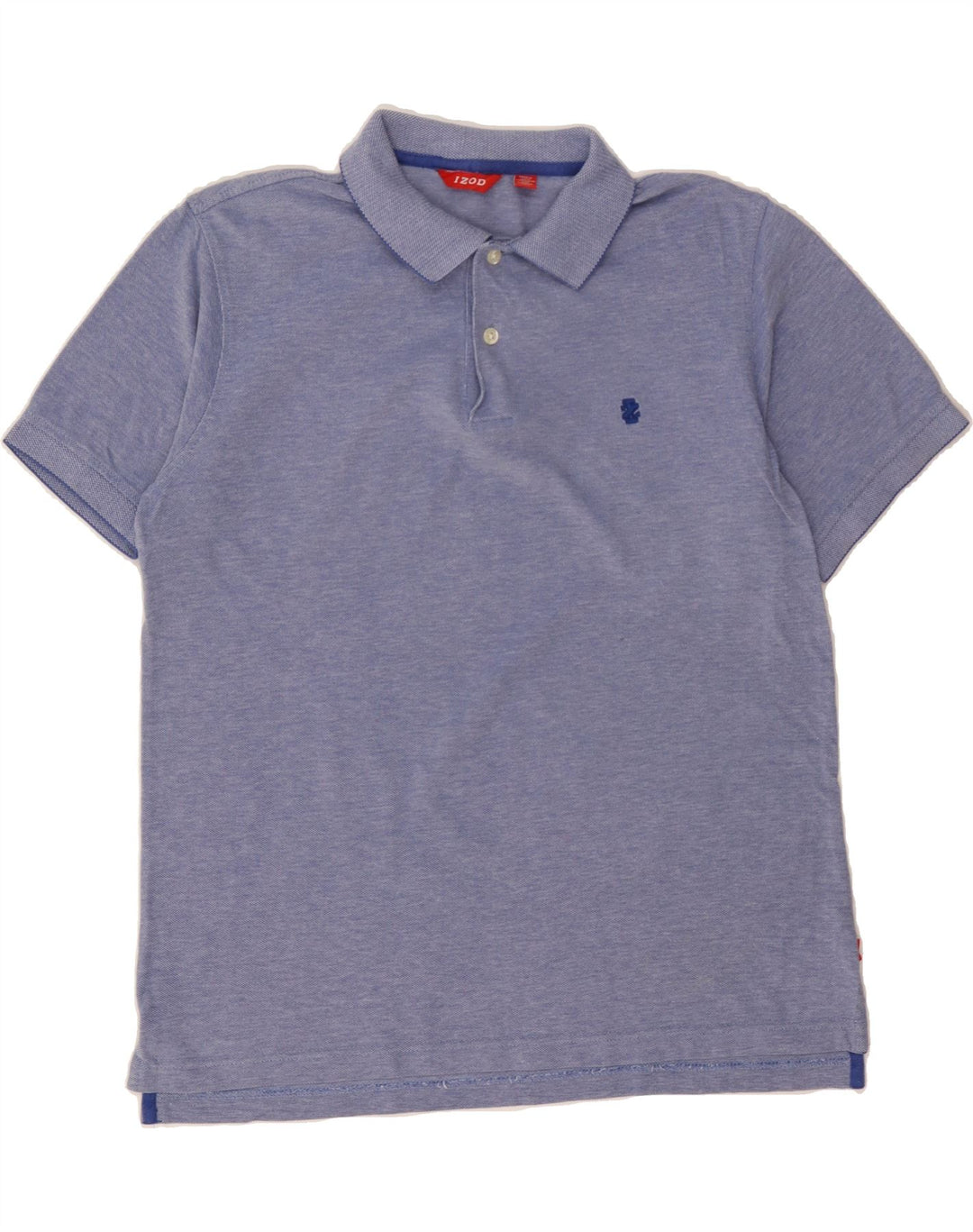 IZOD Mens Polo Shirt Medium Blue Cotton Vintage Izod and Second-Hand Izod from Messina Hembry 