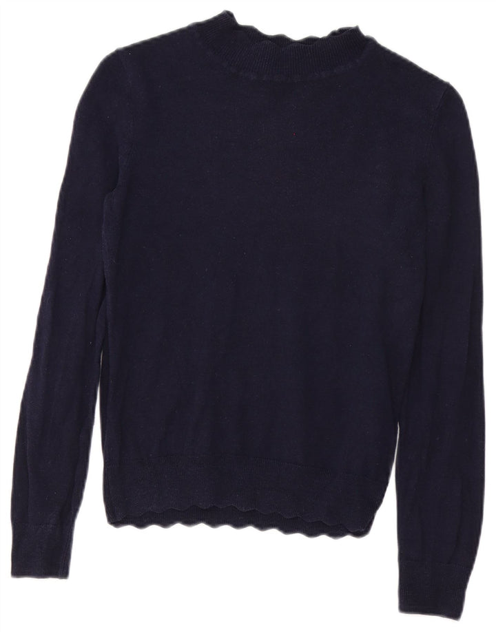 Oasis Rollkragenpullover für Damen, Gr. 10, Marineblau