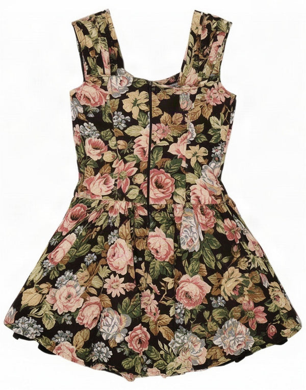 Ärmelloses A-Linien-Kleid für Damen im Vintage-Stil, Gr
