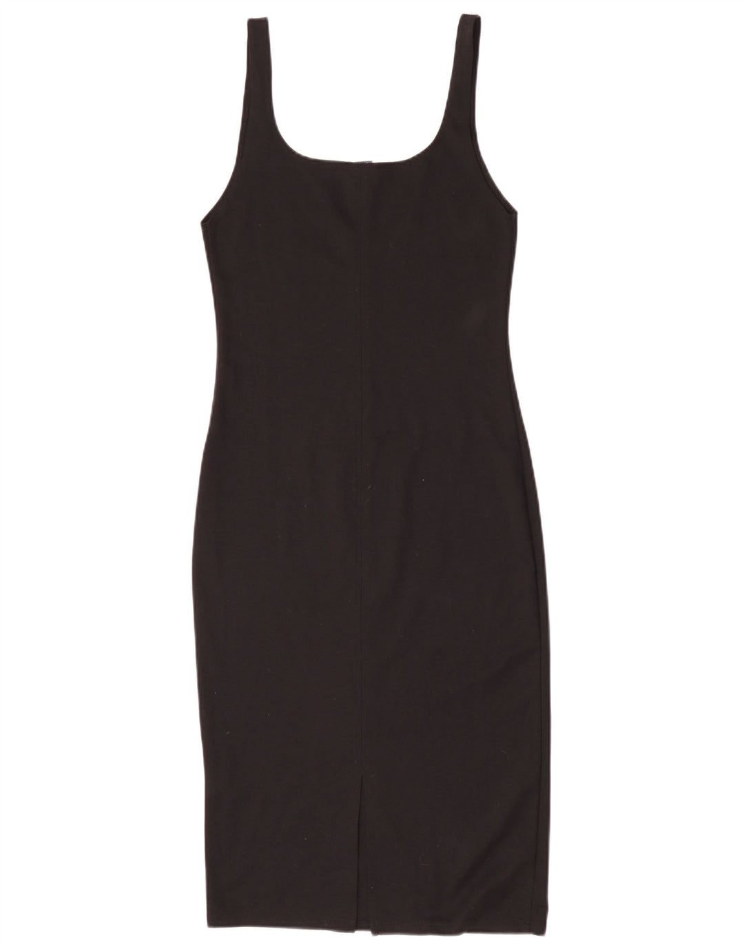 Ärmelloses, figurbetontes Damenkleid von Zara, Größe 44, Schwarz, Polyester