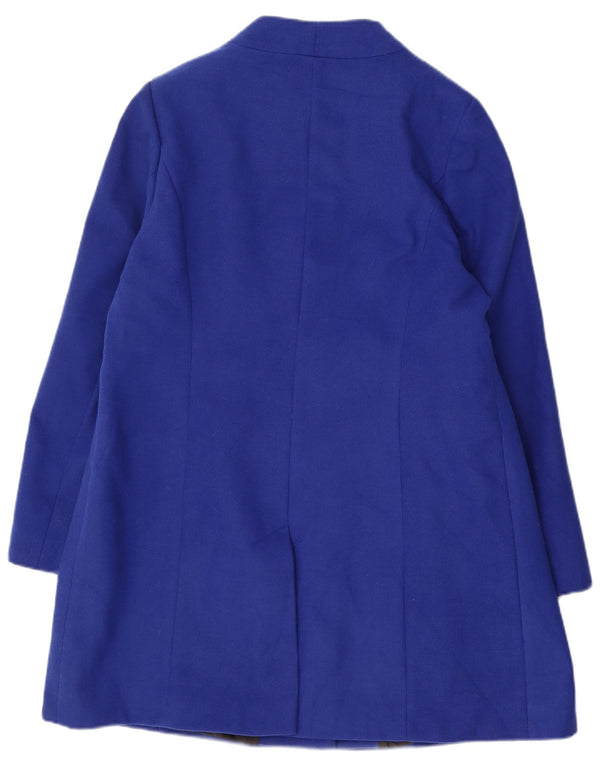Marks & Spencer Damenmantel UK 18 XL Blau Polyester