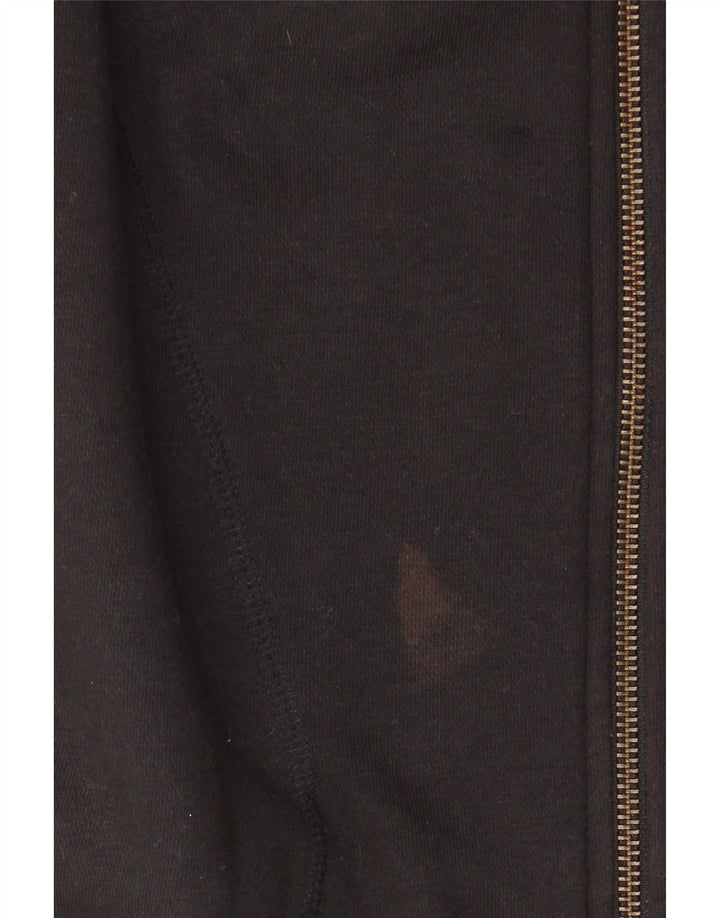 NIKE Herren-Trainingsanzug-Top-Jacke, UK 45/47 XL, schwarze Baumwolle