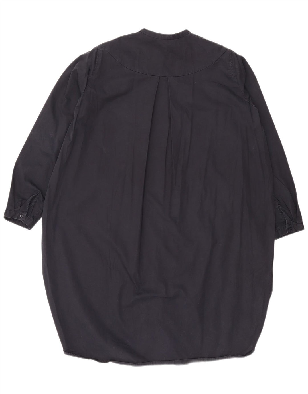 Cos Damen-Hemdkleid in Übergröße, EU 36, Größe S, marineblau, Baumwolle