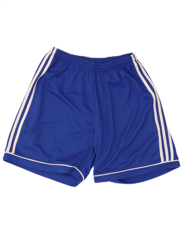 Adidas Herren Climalite Sport Shorts Large Blau Polyester