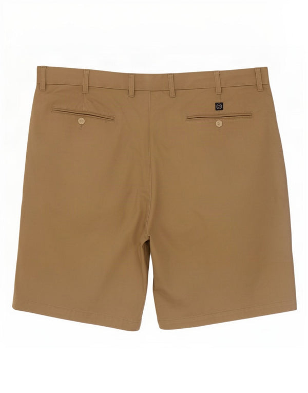 Marks & Spencer Herren Blue Harbor Chino Shorts W44 2XL Khaki Baumwolle