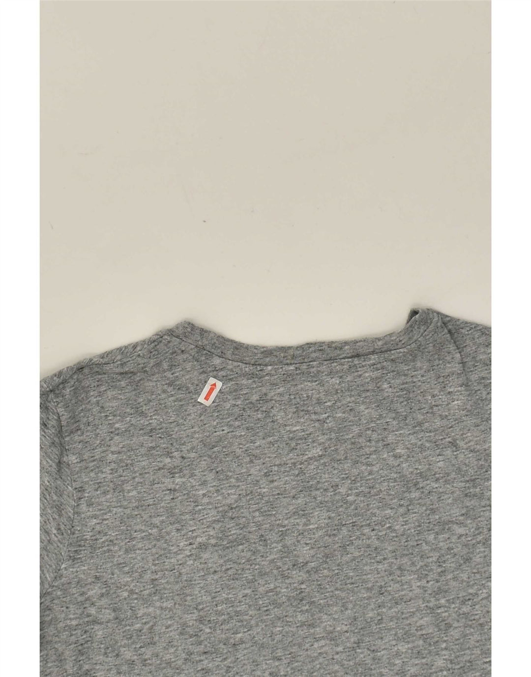 LEVI'S Womens Graphic T-Shirt Top UK 10 Small Grey Flecked Vintage Levi's and Second-Hand Levi's from Messina Hembry 