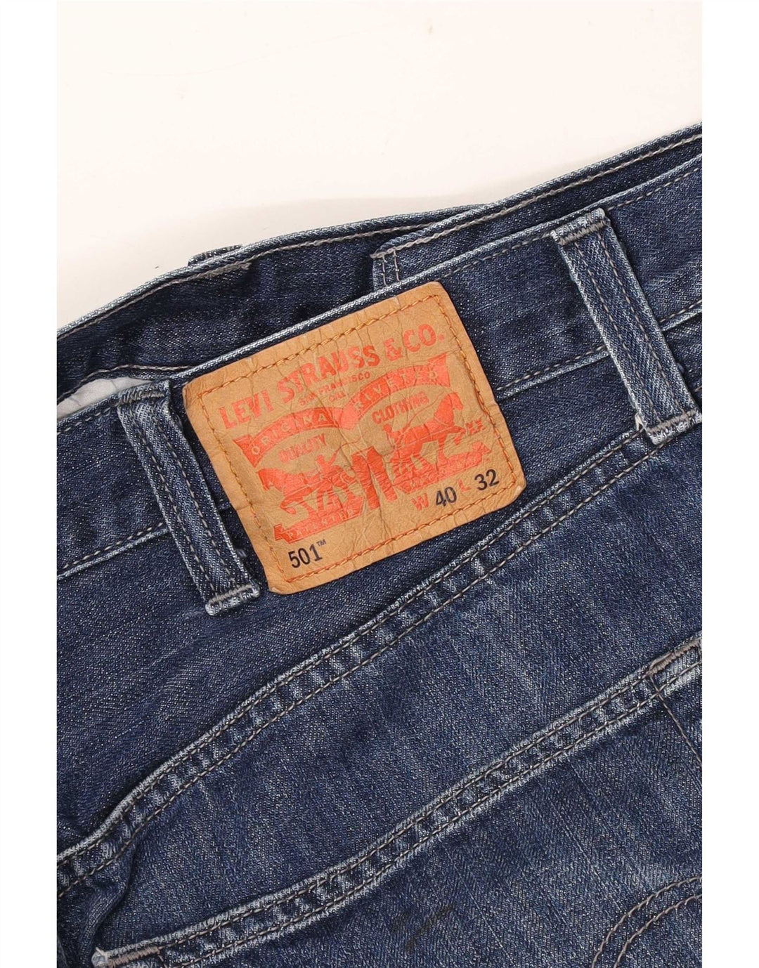 Levi's Herren Straight Jeans W40 L32 Blue Classic