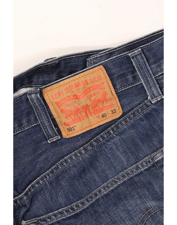 Levi's Herren Straight Jeans W40 L32 Blue Classic