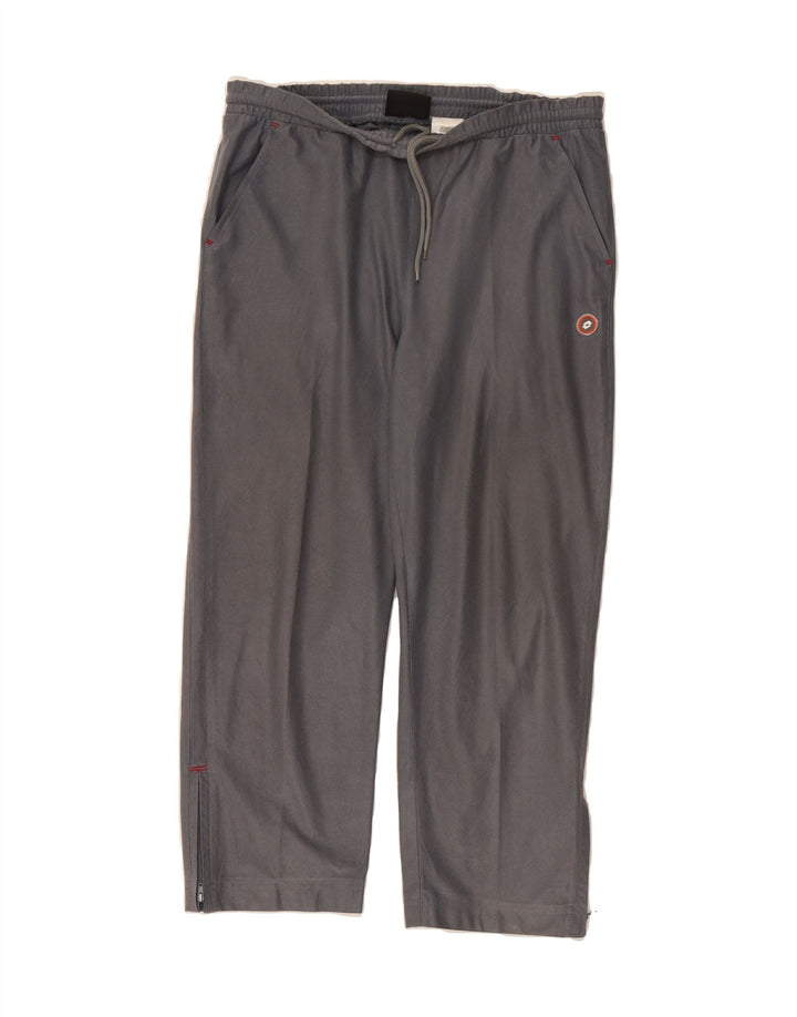 LOTTO Mens Tracksuit Trousers UK 38/40  Medium  Grey Polyester Vintage Lotto and Second-Hand Lotto from Messina Hembry 