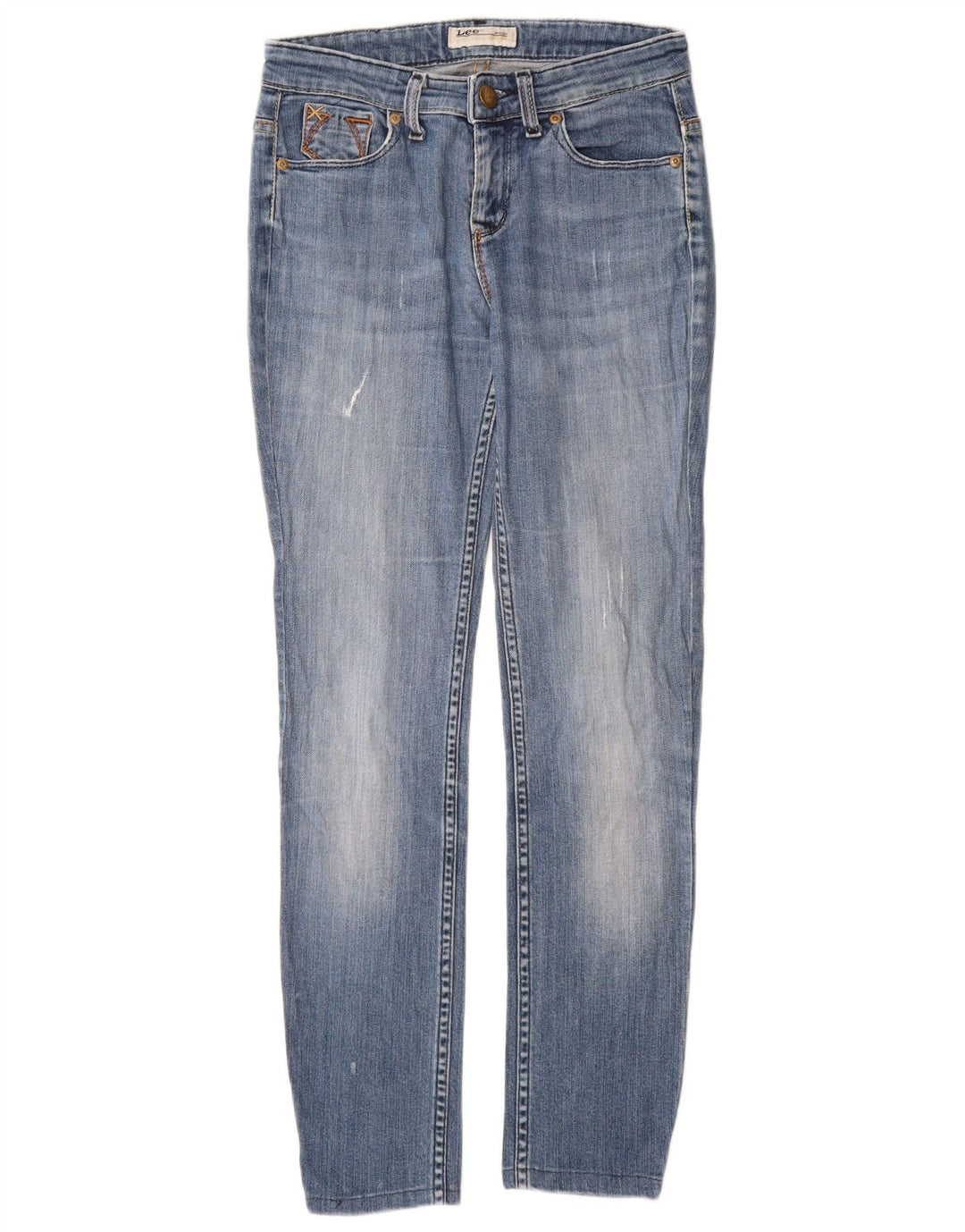Lee Damen Slim Jeans W26 L29 Blau