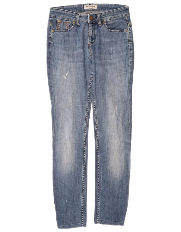Lee Damen Slim Jeans W26 L29 Blau