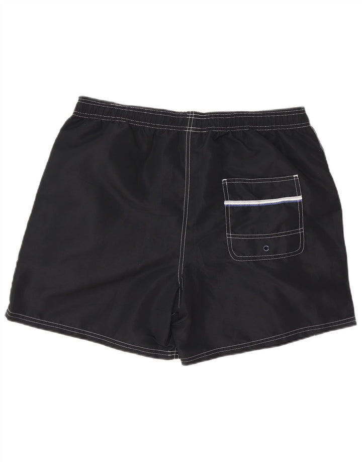 Sergio Tacchini Herren Badeshorts 2XL Schwarz Polyester