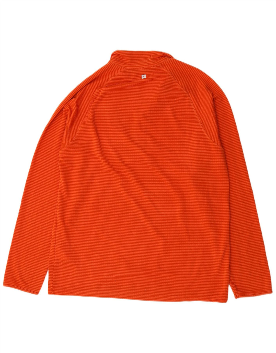 Mountain Warehouse Herren-Pullover-Trainingsanzugoberteil, groß, orange gestreift