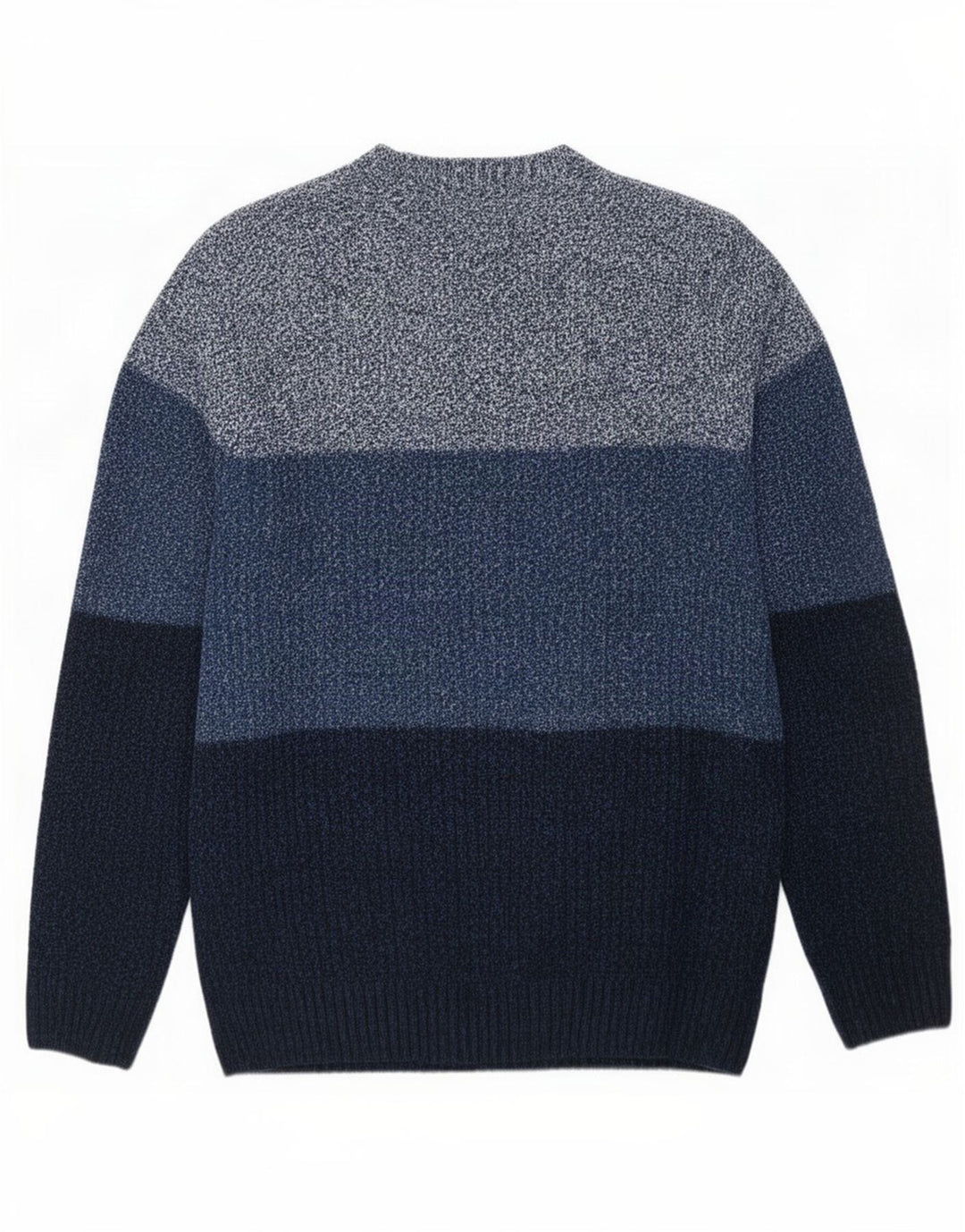 Marks & Spencer Herren-Pullover mit Rundhalsausschnitt, groß, mehrfarbig, meliert