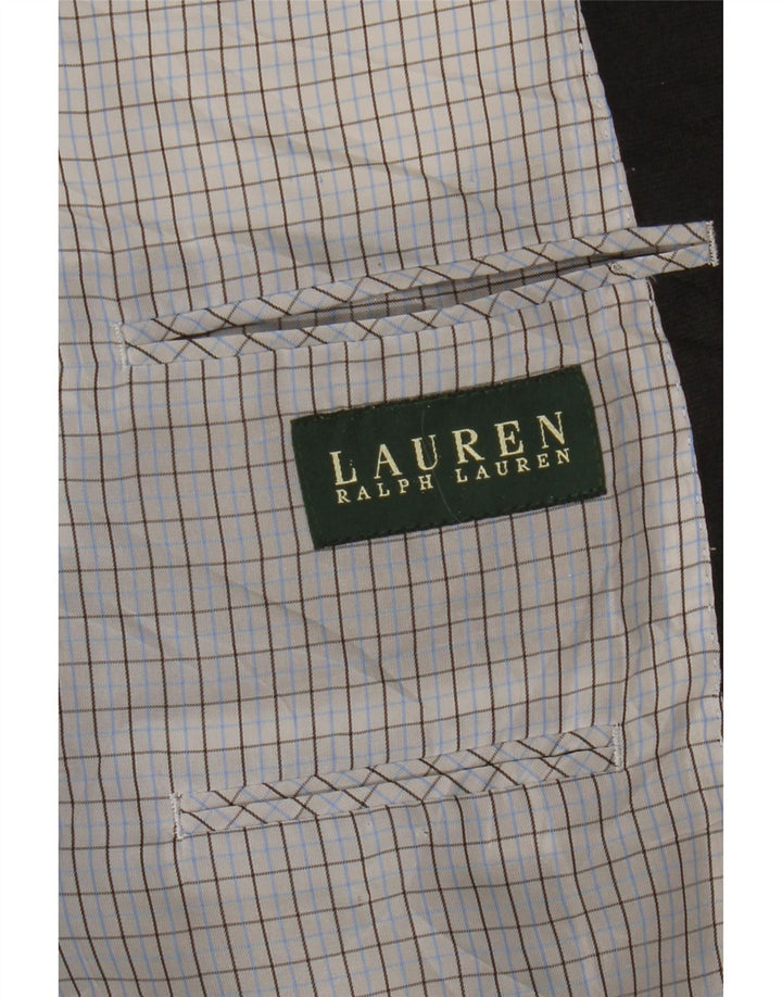 Ralph Lauren Herren-Blazer mit 2 Knöpfen, UK 42, XL, Schwarz