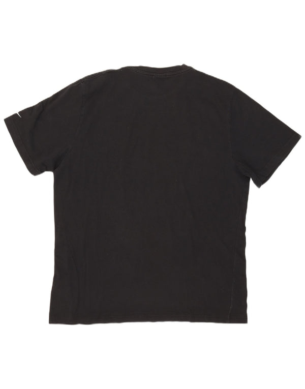Nike Herren-T-Shirt mit Grafik, XL, schwarze Baumwolle