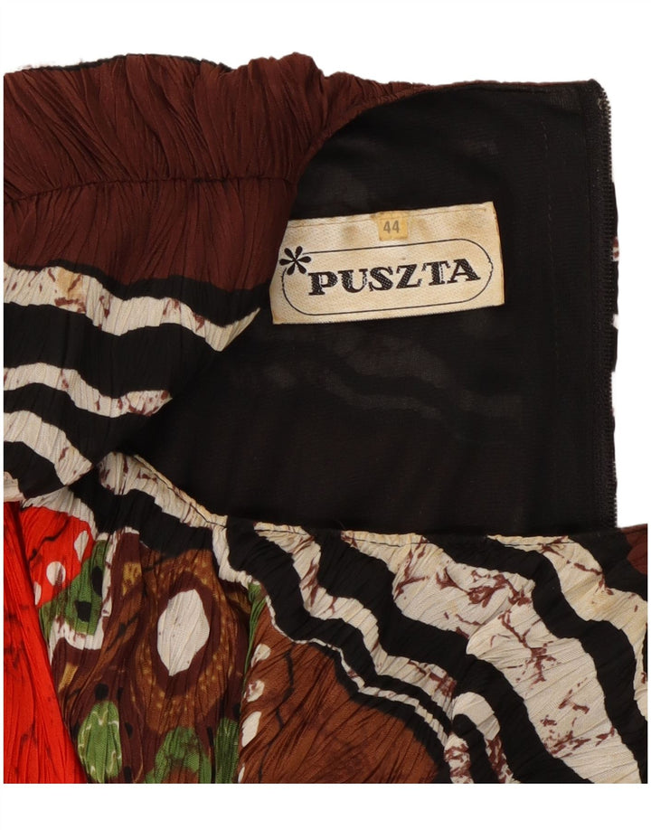 Puszta Damen-Overall mit abstraktem Muster, übergroß, EU 44, XL, mehrfarbig