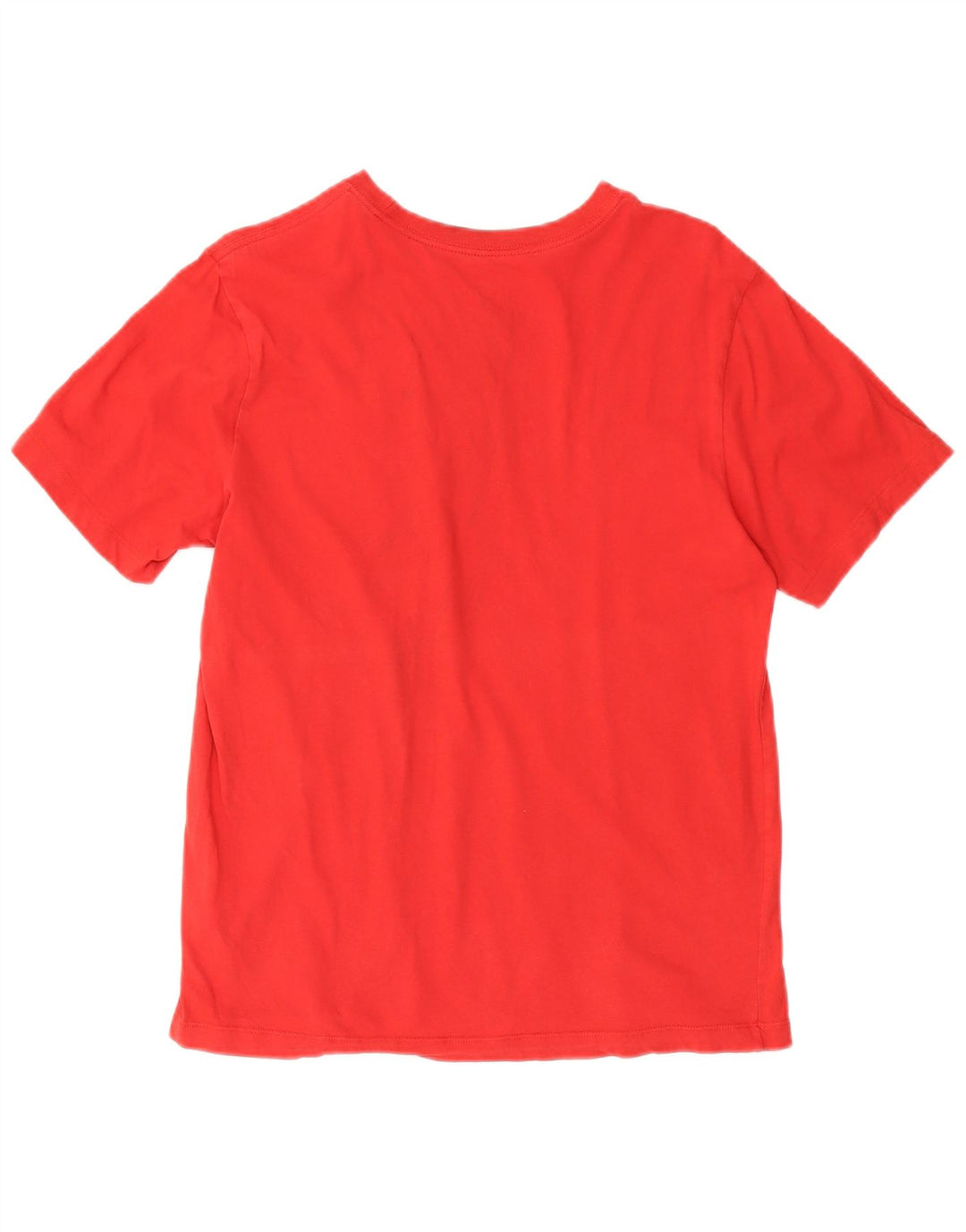 Nike Herren T-Shirt Top aus mittelroter Baumwolle