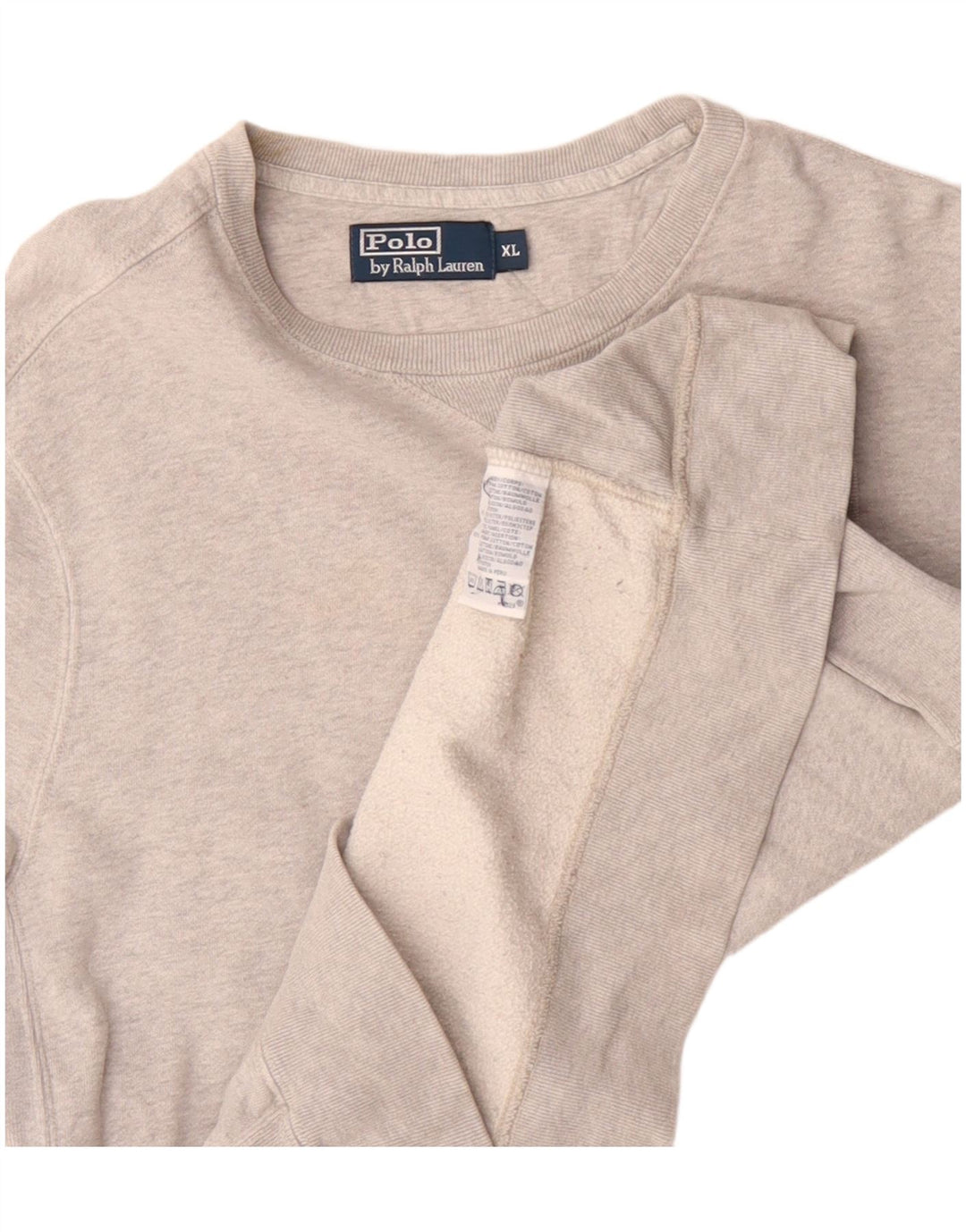 Polo Ralph Lauren Herren Sweatshirt Pullover XL Grau Baumwolle