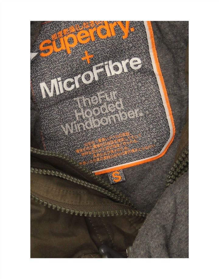 Superdry Herren The Windbomber Bomber Windjacke UK 36 Small Khaki