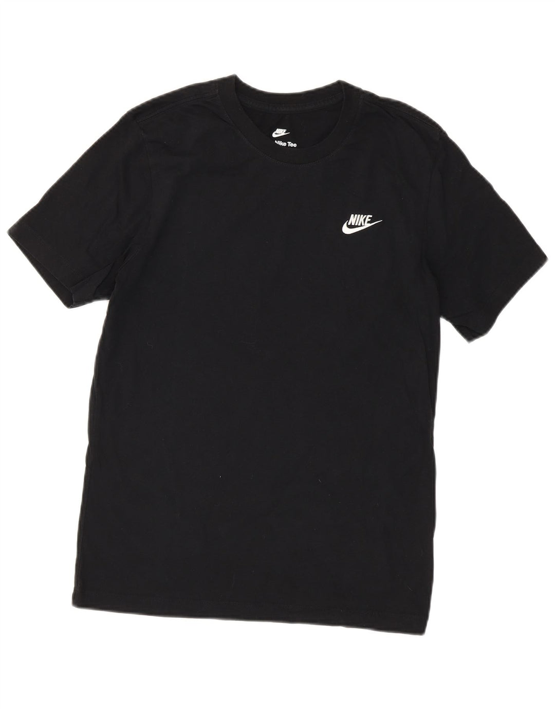 Nike Herren T-Shirt Top Small Schwarz Baumwolle