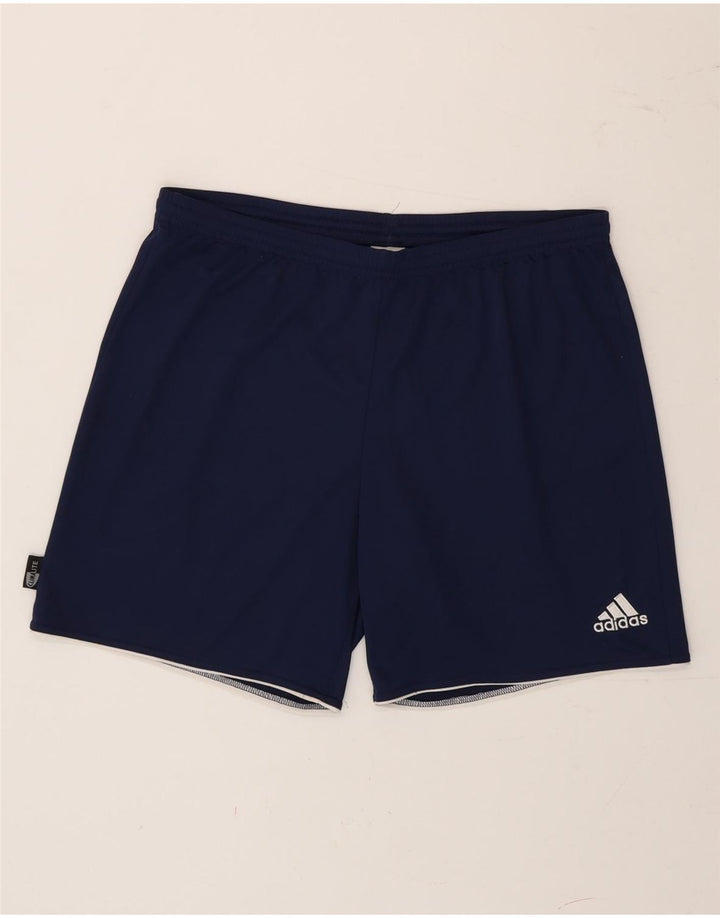 Adidas Herren Climalite Sport Shorts Large Marineblau Polyester