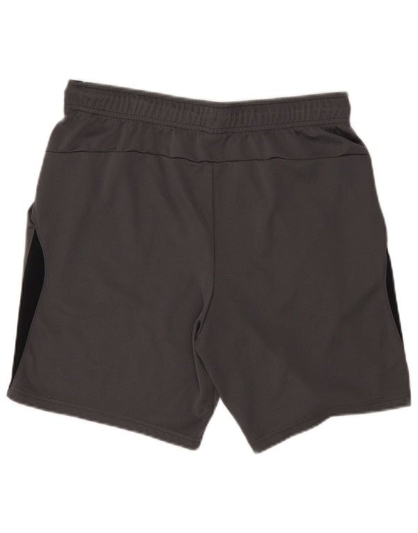 Nike Herren Dri Fit Sportshorts Mittelgraues Colourblock-Polyester