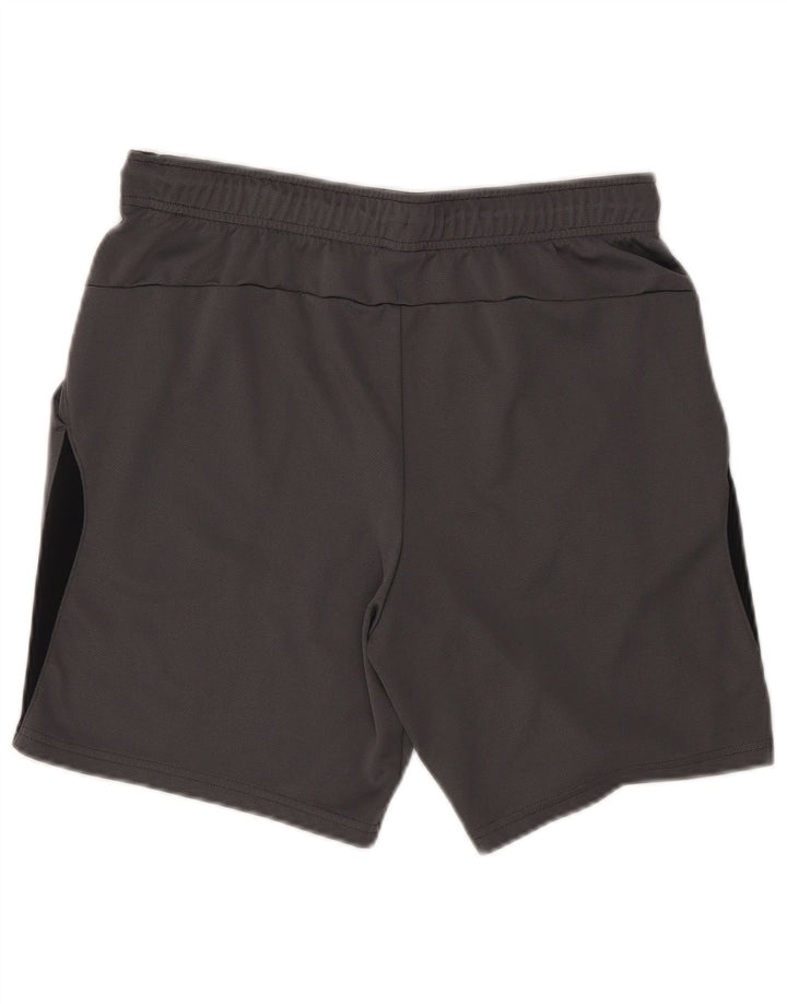 Nike Herren Dri Fit Sportshorts Mittelgraues Colourblock-Polyester