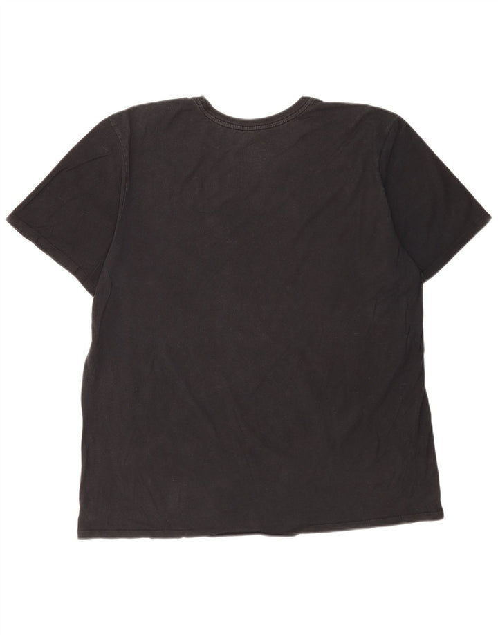 Nike Herren Athletic Cut T-Shirt Top XL Schwarz Baumwolle