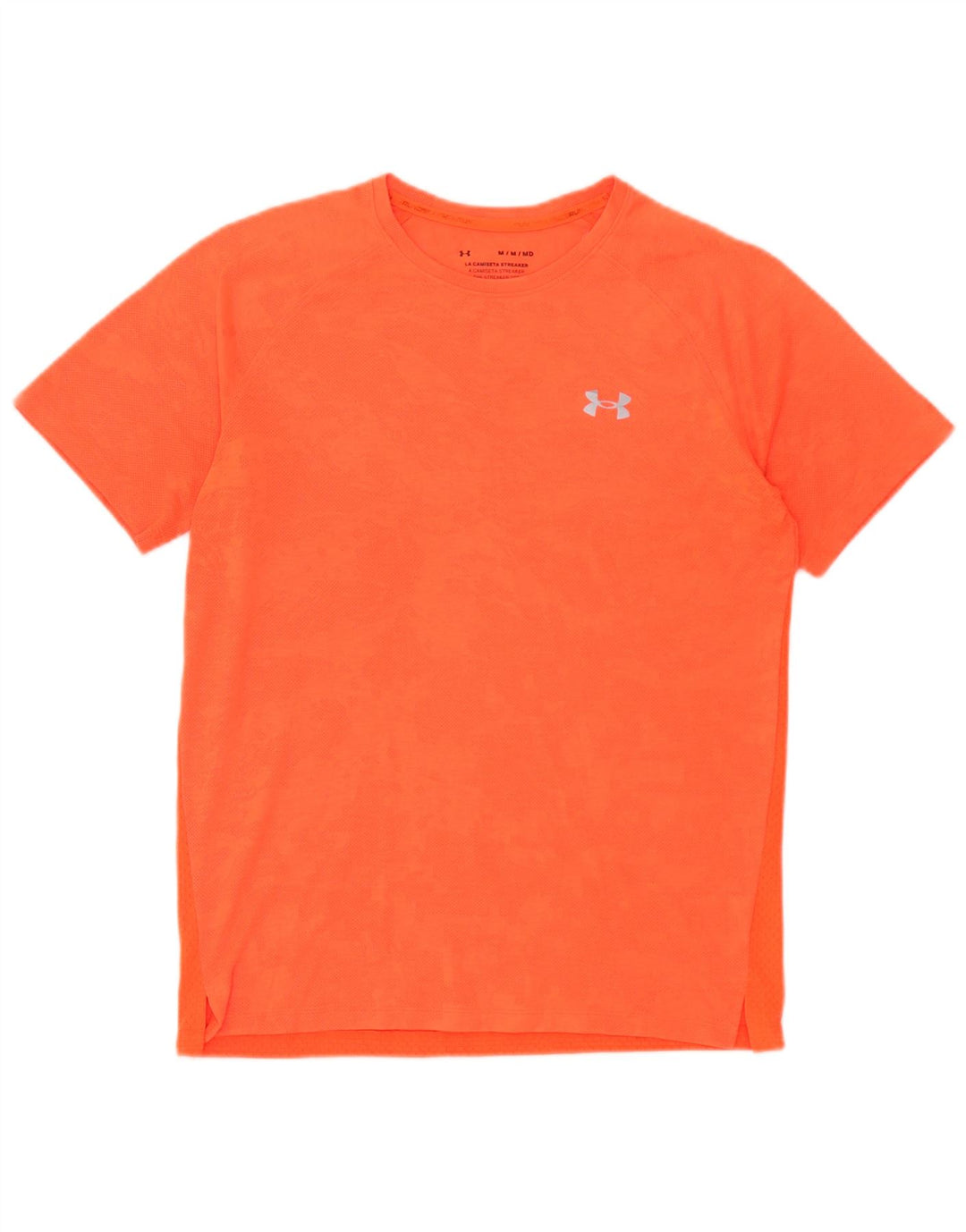 Under Armour Herren Heat Gear T-Shirt Top Mittelorange