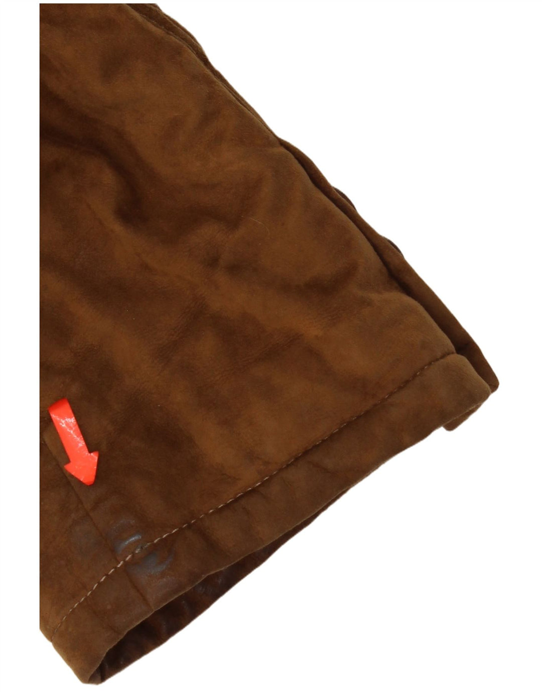 Vintage Herren Wildlederjacke Größe 60 3XL Braunes Leder