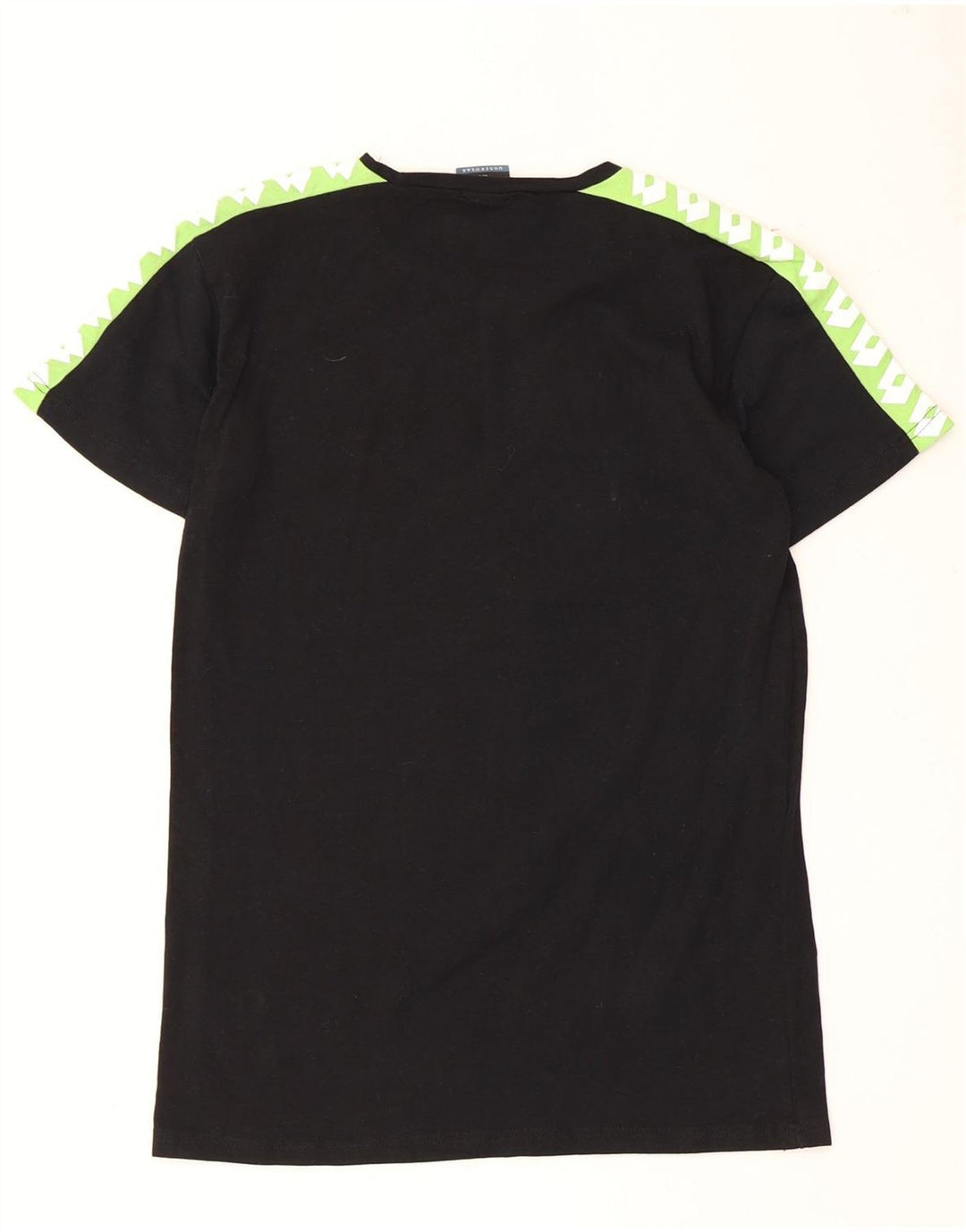 Lotto Herren-T-Shirt mit Grafik, Mittelschwarz, Colourblock-Baumwolle