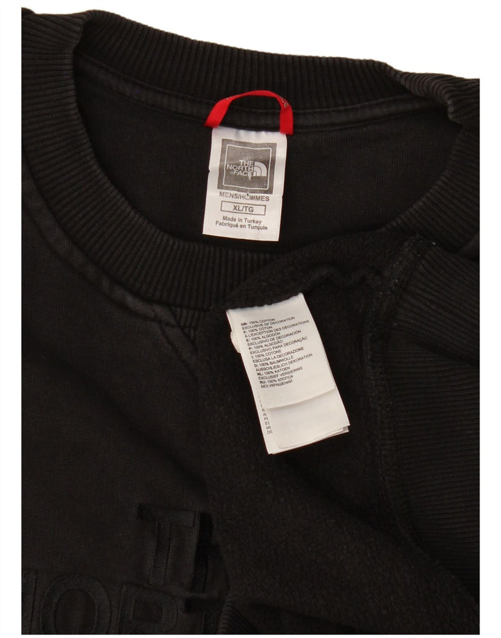 The North Face Herren Graphic Sweatshirt Pullover XL Schwarz