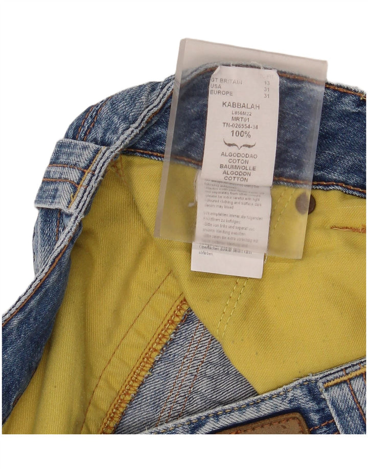 PEPE Jeans Herren Denim-Bermudashorts W31 mittelblaue Baumwolle