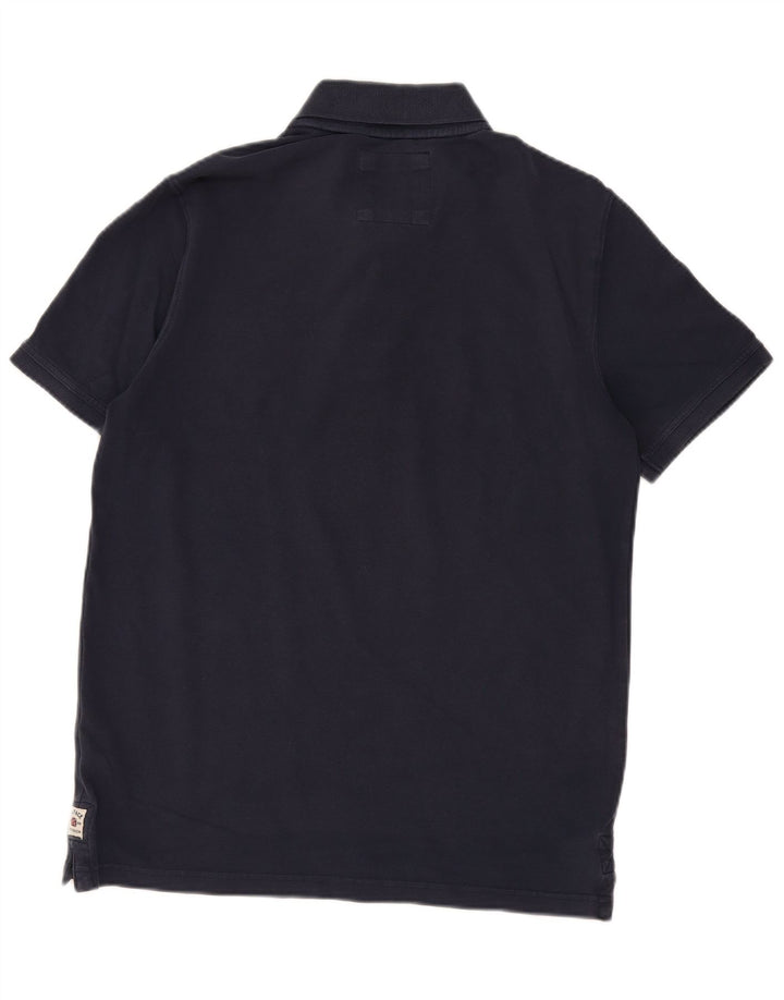 Fat Face Herren-Poloshirt, groß, marineblau, Baumwolle