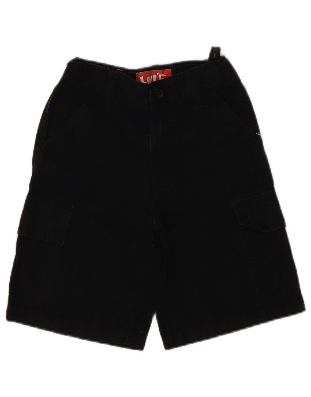 Levi's Cargo-Shorts für Jungen, 7–8 Jahre, W24, L8, schwarze Baumwolle