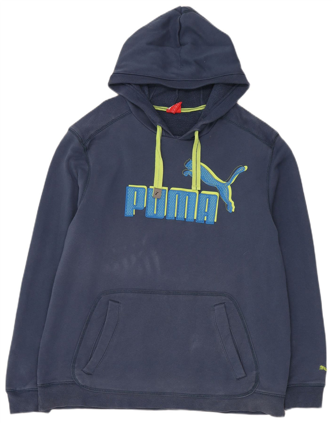 Puma Herren Graphic Hoodie Pullover 2XL Marineblau