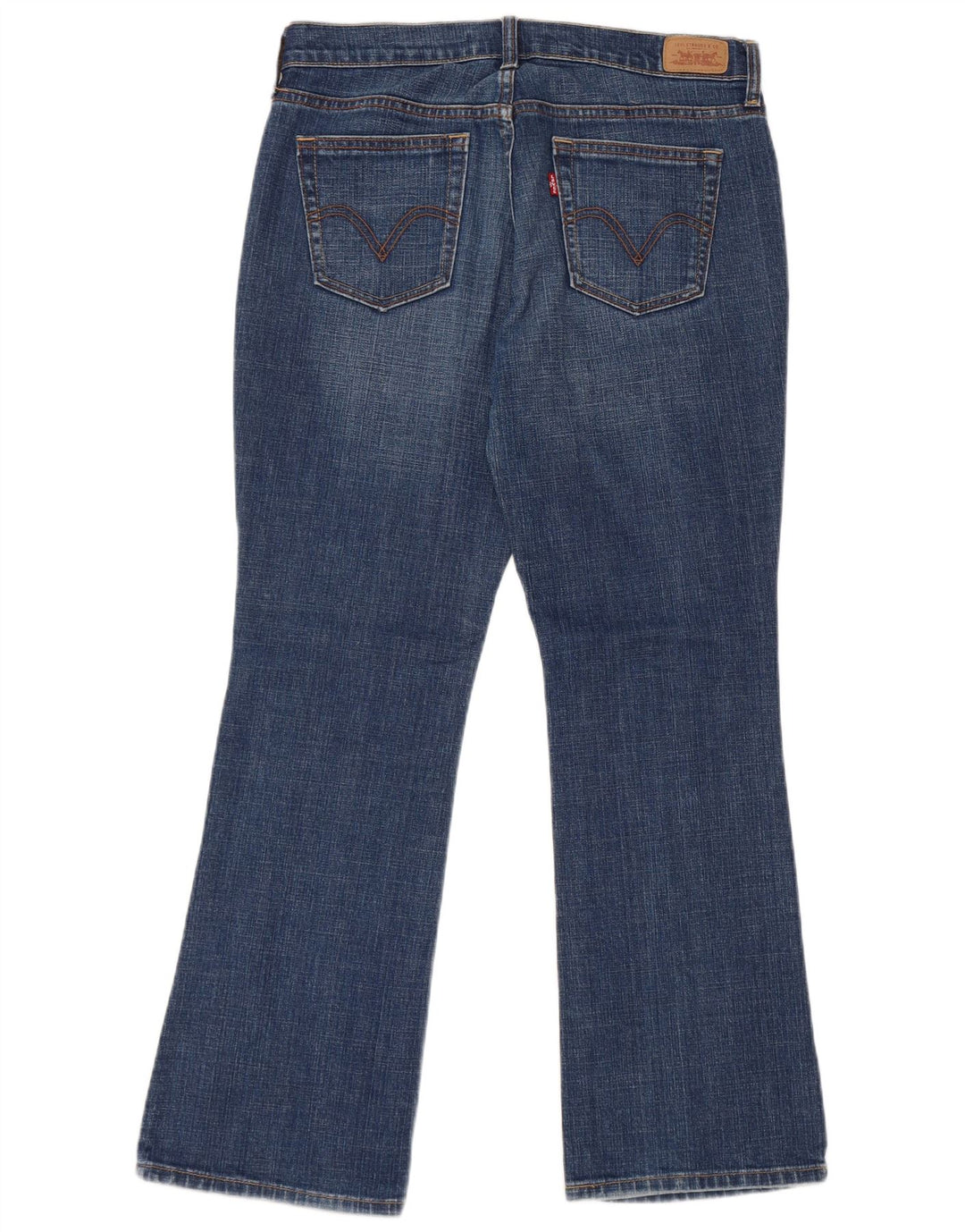 Levi's Damen 515 Bootcut Jeans US 8 Medium W32 L29 Blaue Baumwolle