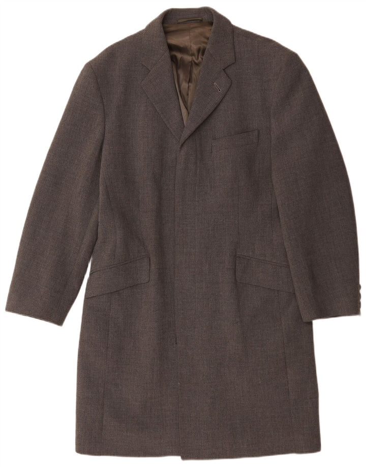 Gazzarrini Herren Mantel IT 50 Large Grau