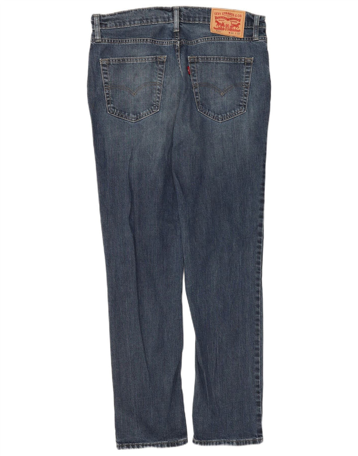 Levi's Herren 511 Slim Jeans W34 L32 Blaue Baumwolle